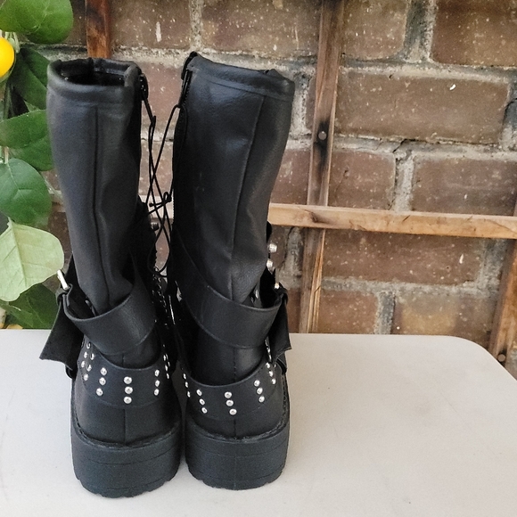 rue21 etc Combat Ankle Boots Sz 9 - Picture 12 of 12